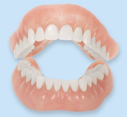 Full set of dentures